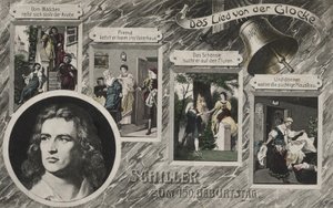 Friedrich Schiller by German School