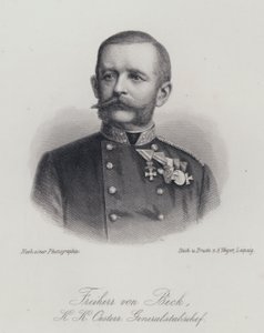 Friedrich von Beck-Rzikowsky, Austrian general by German School