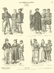 Frisian Costumes, 16th Century by German School
