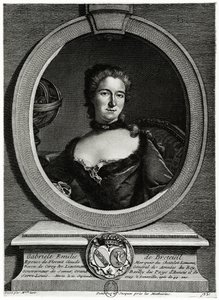 Gabriele Emilie du Chatelet by German School