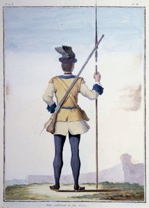 Garment of the Soldier (Back) - in “My Dreams” by the Count of Saxony by German School