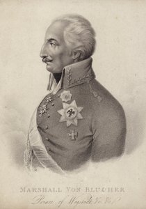 Gebhard von Blucher, Prussian Field Marshal by German School