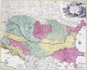 Geographical Map of the Theatre of War, Showing the Kingdom of Hungary in the Main, 1771
