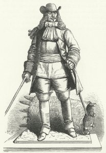Georg von Derfflinger, German field marshal in the army of Brandenburg-Prussia (engraving) by German School