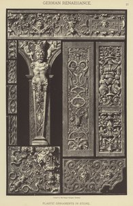 German Renaissance, Plastic Ornaments in Stone by German School
