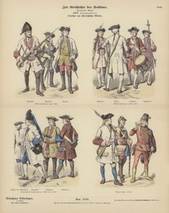 German and Austrian Military Uniforms by German School