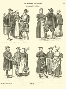 German Costumes, 16th Century by German School