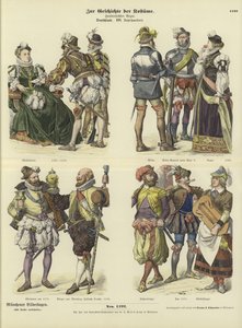 German Costumes, 16th Century by German School