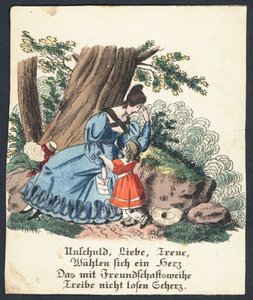 German Greetings Card by German School
