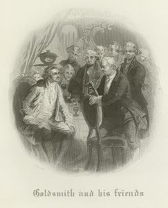 Goldsmith and His Friends by German School