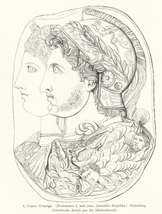 Gonzaga Cameo, Ancient Greek engraved gem by German School