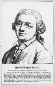 Gottlieb Wilhelm Rabener (engraving)
