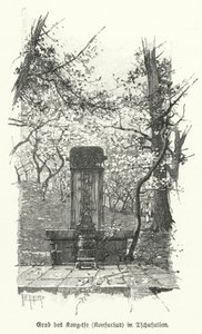 Grave of the Ancient Chinese Philosopher and Statesman Confucius