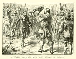 Gustavus Adolphus and John George of Saxony