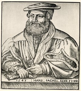 Hans Sachs by German School