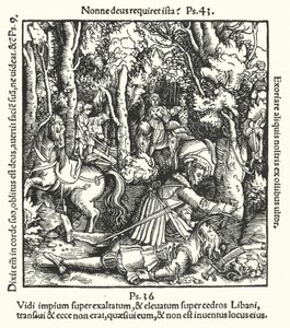 Hans von Hutten Killed by Ulrich, Duke of Wurttemberg by German School