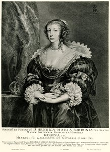 Henrietta Maria by German School