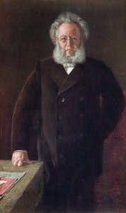 Henrik Ibsen by German School