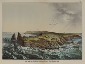 Ile Saint-Paul, volcanic island in the Indian Ocean by German School
