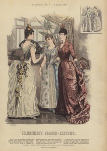Illustration for Illustrirte Frauen-Zeitung