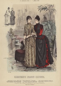 Illustration for Illustrirte Frauen-Zeitung