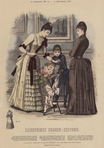 Illustration for Illustrirte Frauen-Zeitung by German School