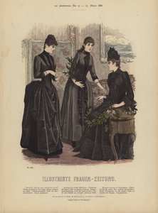Illustration for Illustrirte Frauen-Zeitung by German School