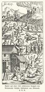 Illustration from a 1645 edition of German writer Johann Michael Moscherosch