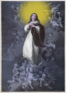 Immaculate Conception (Engraving) by German School