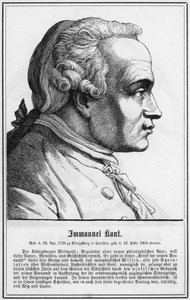 Immanuel Kant by German School