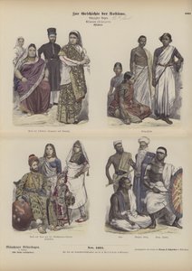 Indian and Asian Dress by German School