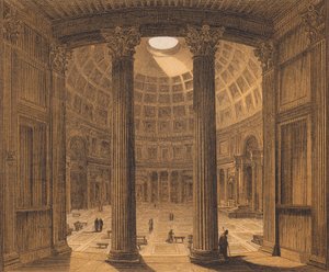 Interior of the Pantheon, Rome