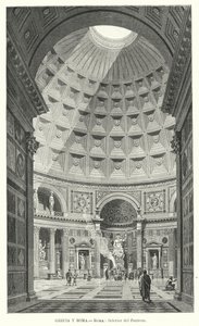 Interior of the Pantheon, Rome