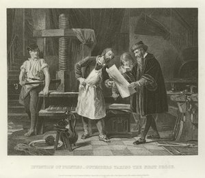 Invention of Printing by German School