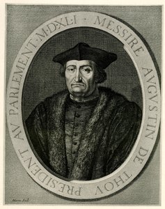 Jacques Auguste de Thou by German School
