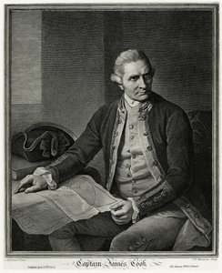 James Cook by German School