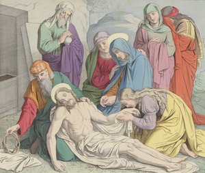 Jesus is Laid in the Tomb