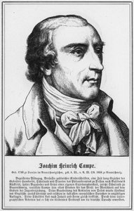 Joachim Heinrich Campe (engraving) by German School