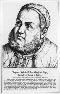 Johann Friedrich the Magnanimous, Elector and Duke of Saxony by German School