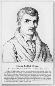 Johann Gottlieb Seume by German School