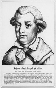 Johann Karl August Musaus (engraving)