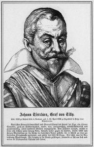 Johann Tserclaes, Count of Tilly by German School