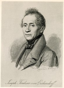 Joseph Freiherr von Eichendorff by German School