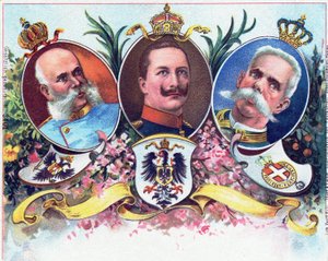 Kaiser Wilhelm II and his allies, 1899