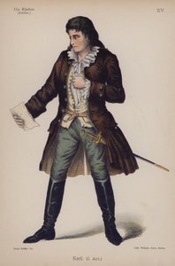 Karl, from The Robbers by Friedrich Schiller by German School
