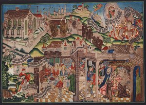 Lazarus Tapestry, Basel, c.1500