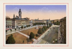 Leipzig, Konigsplatz by German School