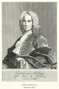 Ludvig Holberg, Danish-Norwegian playwright, philosopher and historian by German School