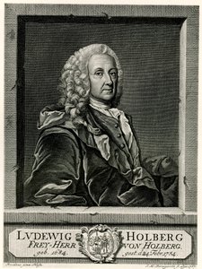 Ludvig Holberg by German School