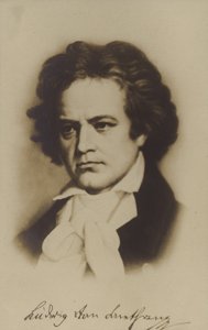 Ludwig van Beethoven by German School